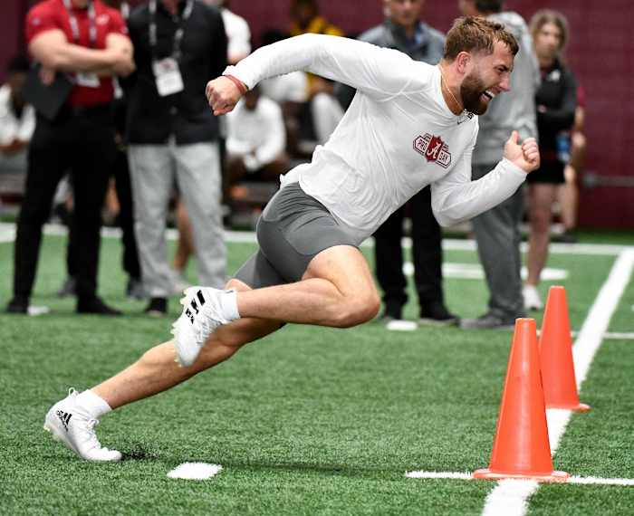 Slade Bolden on Alabama Pro Day